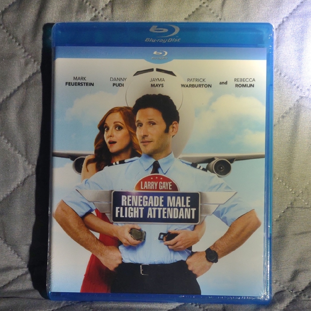 Larry Gaye Renegade Male Flight Attendant Blu-ray New Unopened